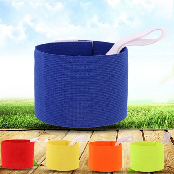 4st Fotbollsarmband Fotbollsarmband BLÅ Vuxen Vuxen Blue Adult-Adult