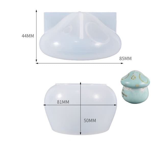 7 stk/sett Soppform Hjerteoppbevaringsbokser 2 STK STIL 3 2 STK 2pcs Style 3