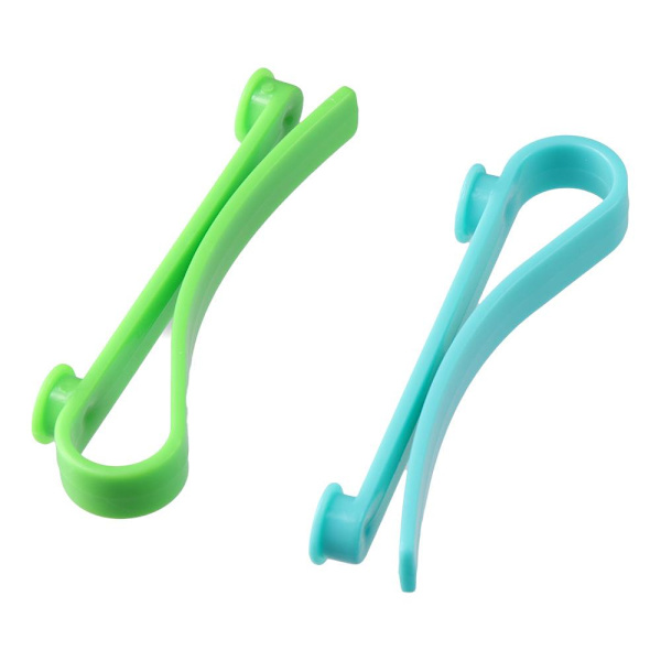 6 kpl Koukut Tarvikkeet Bogg Bags Laukut Avaimenperät GREEN&BLUE Green&Blue