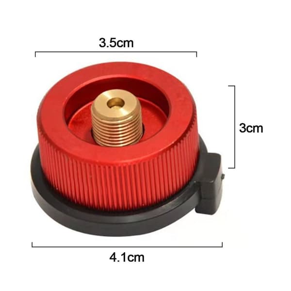 Camping Dåser Adapter Komfur Dåser Adapter SØLV silver