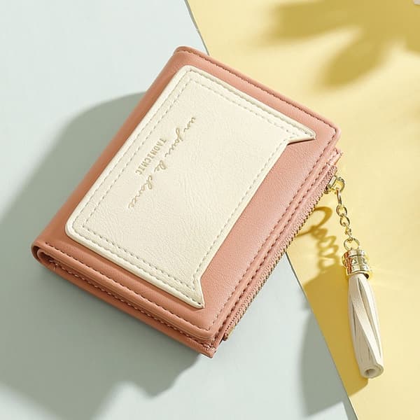 Dame Lady Wallet Lynlås Wallet SORT Black