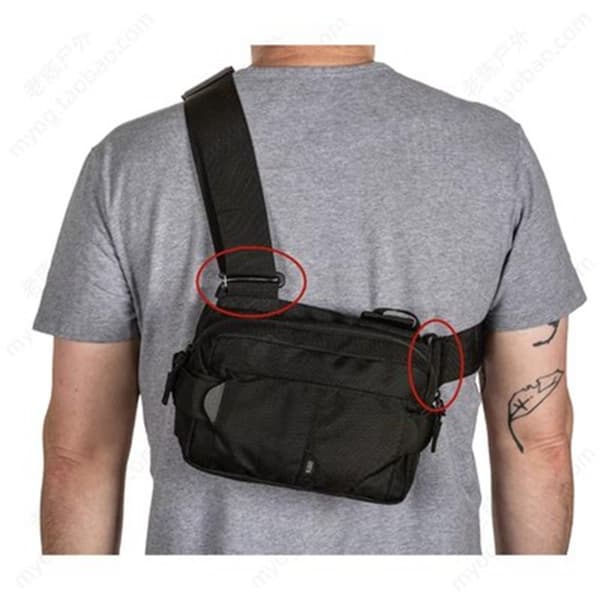 2 stk Plastic Molle Spænder Tactical Webbing Spænder 2 2 2