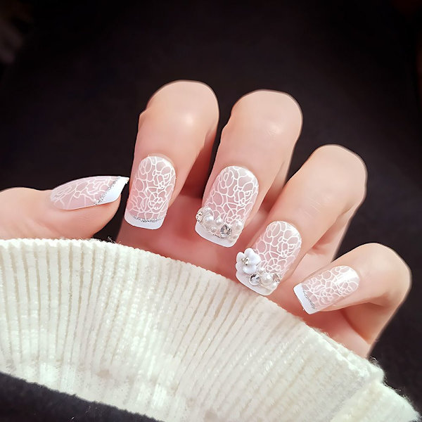 Fake Nails Flat Head 3 3 3