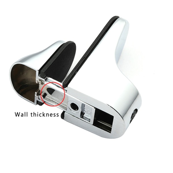 2STK Bracket Veggfeste Glasshylle Bracket MATTE OVERFLATE MATTE Matte surface