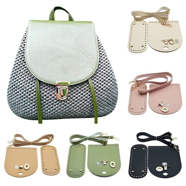 Väska Strap Handväska Vävd GRÖN Green
