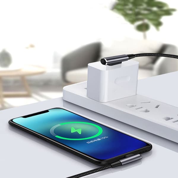 C-tyypin kaapeli USB-C-datajohto VIHREÄ 2M Green 2m
