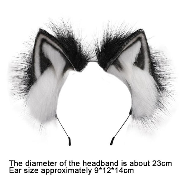 Cat Ear Pannband Cosplay Huvudbonader FÄRG 2 FÄRG 2 Color 2