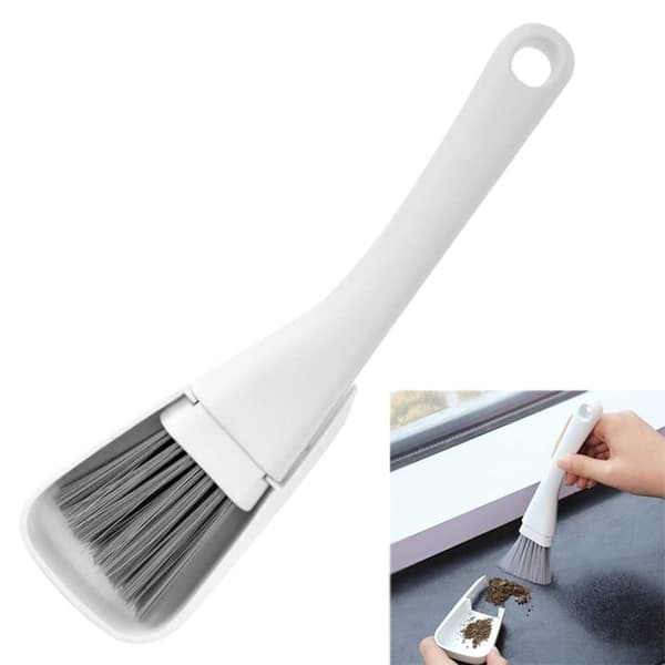 Miniborste med set Datorfönsterrengöringsborste GRÅ Grey