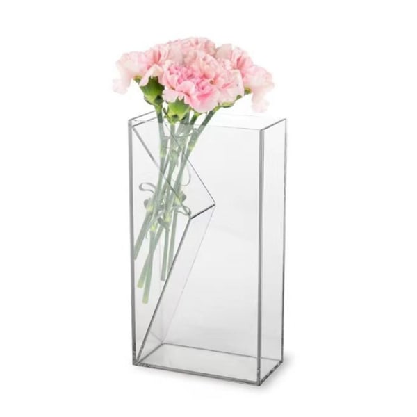 Akrylvas Hydroponisk blomkruka L L