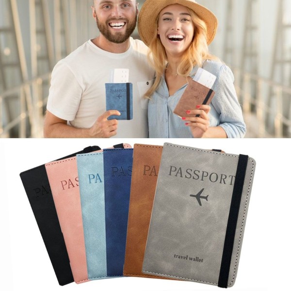 RFID Pasholder Pastaske LYSEBLÅ light blue