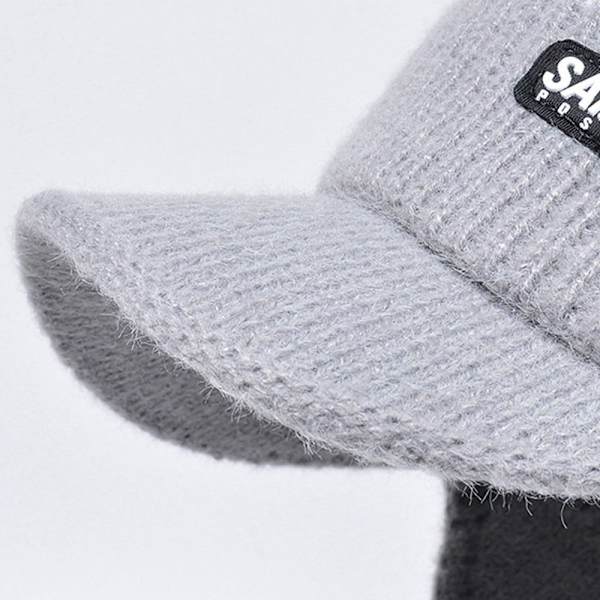 Luer Luer Strikkehette GRÅ grey