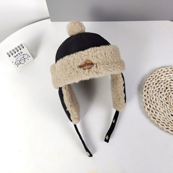 Vinter Baby Hat Baby Beanie SORT HAT SORT HAT black hat