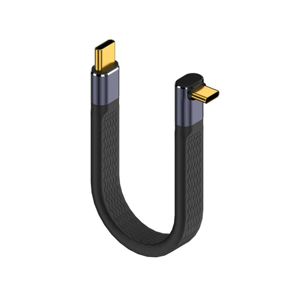 40 Gbps USB4.0-kabel USB C til Type C-ledning M-M VERTICAL BEND M-M M-M Vertical Bend