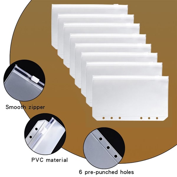 Budget Binder Money Organizer for Cash SORT black