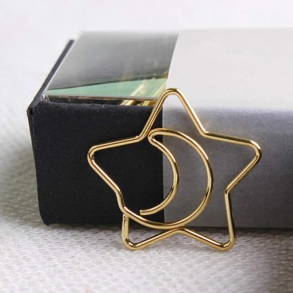 Gem Bokmärke Memo Clips Set