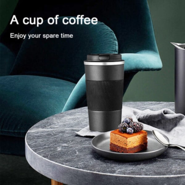 Kaffekrus Vakuumkolbe SORT 380ML 380ML Black 380ML-380ML