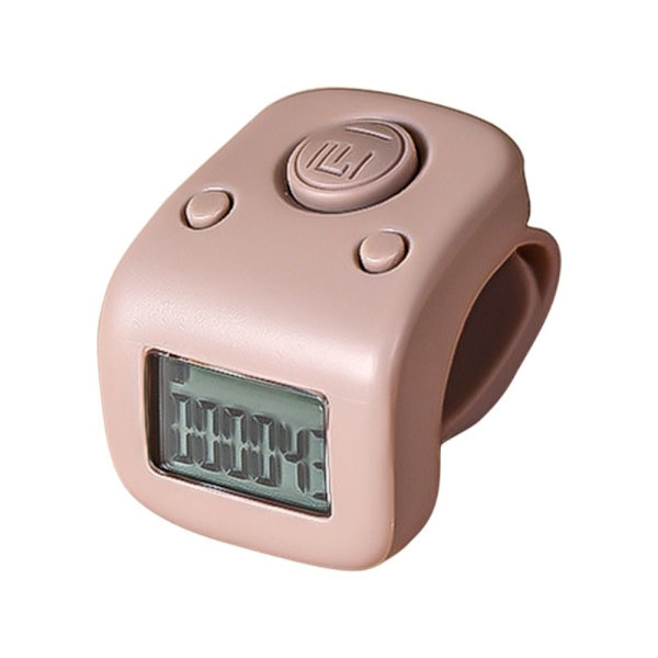 Mini fingertæller LCD LYS PINK light pink