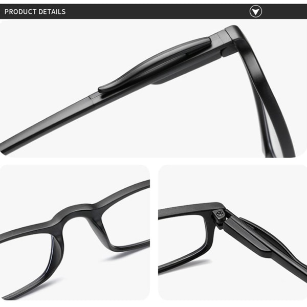Læsebriller Briller TRANSPARENT STYRKE 2,50 STYRKE transparent Strength 2.50-Strength 2.50