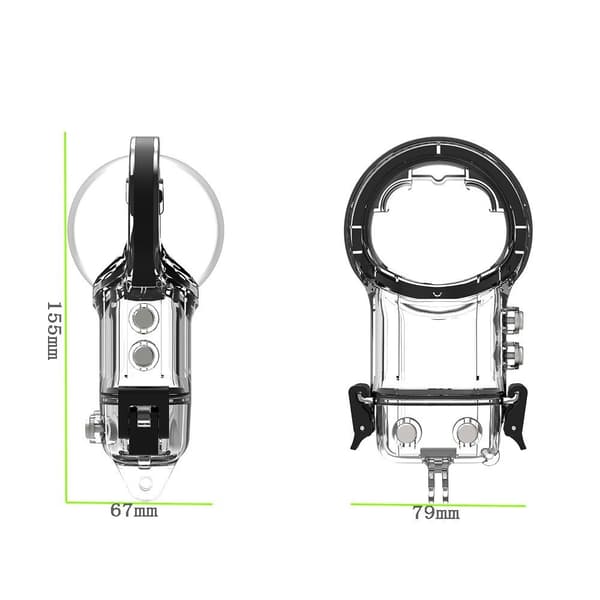 Case Sukelluskuori transparent