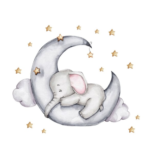 Seinätarrat Sleeping Animal on Moon 8 8 8