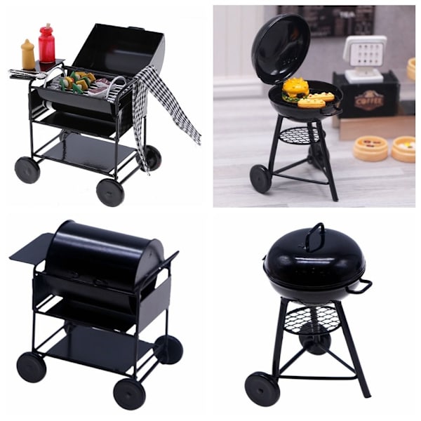 Dollhouse-grilliteline Pienoisgrilli 2 2 2