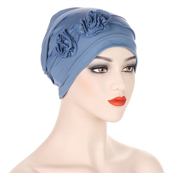 Turban Hatt Motorhuv KAFFE coffee