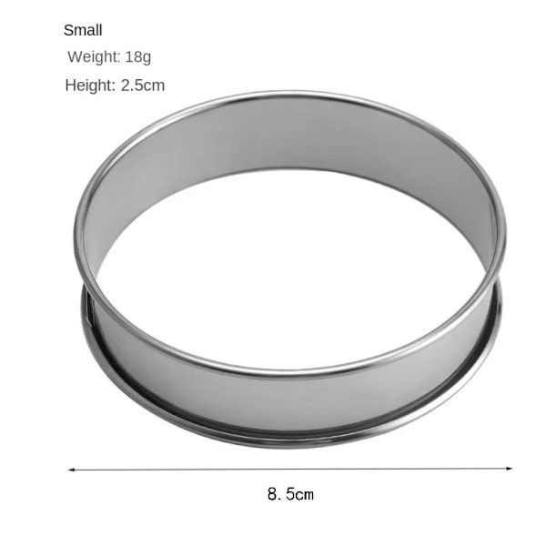 Småkageform Kageform Cirkel Småkageudstikker