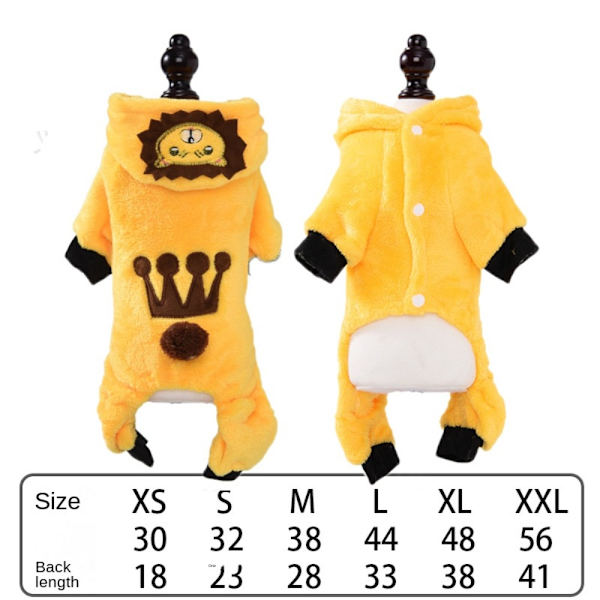 Hundetøj til hunde Hunde Jumpsuits Tøj 9 9 9