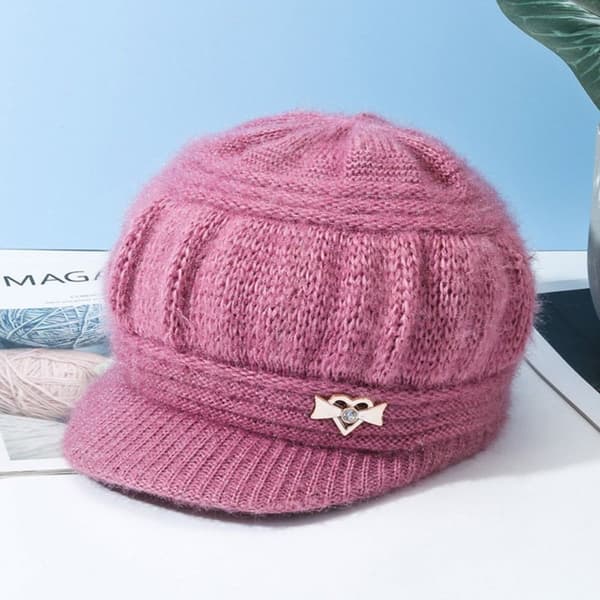 Ullmössa Plyschmössa ROSA Pink