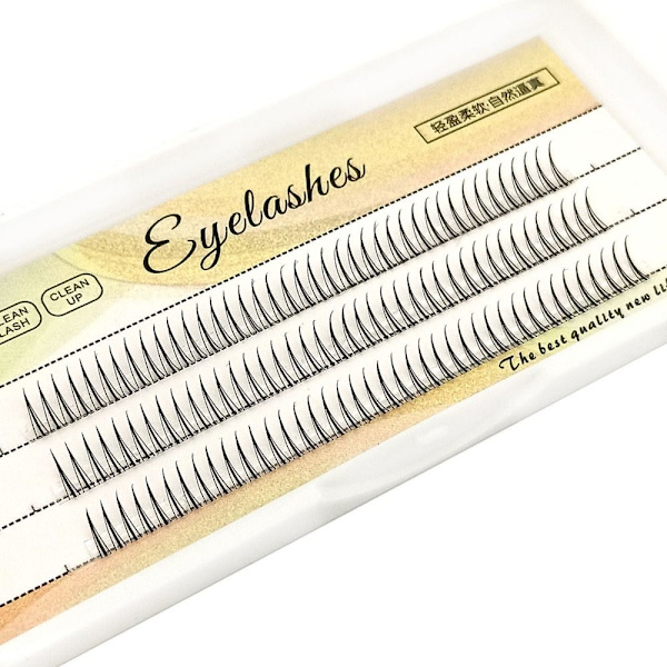 A Shape Eyelashes Yksittäiset ripset 10 mm 10mm