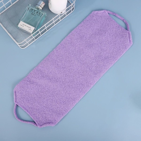 Bath Exfoliation Cloth Bath Shower Tool PURPLE purple