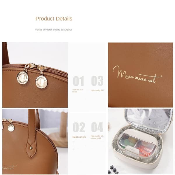 Lunch Bag Lunch Box Lunch Tote White