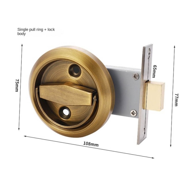 Dørhåndtakslås Dørlås 2 2 2