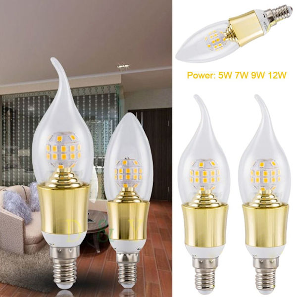 MiniCrystal pære LED pære 9W TIP HEAD 9W TIP HEAD 9W Tip Head