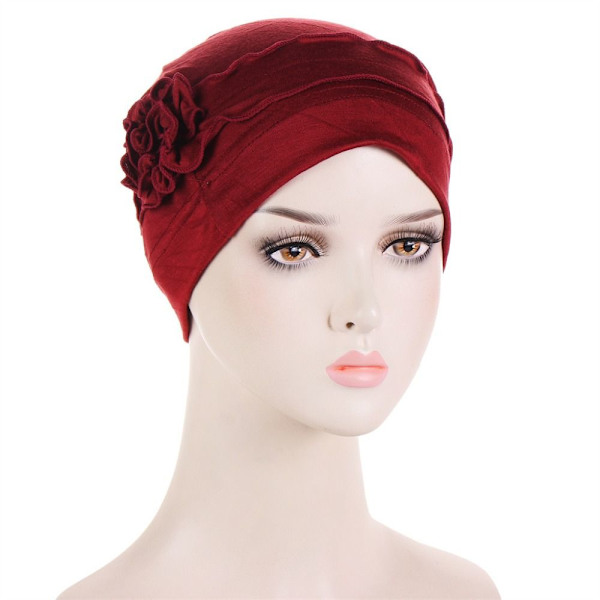 Turbaani Hatut Naiset Hijab WINE RED wine red