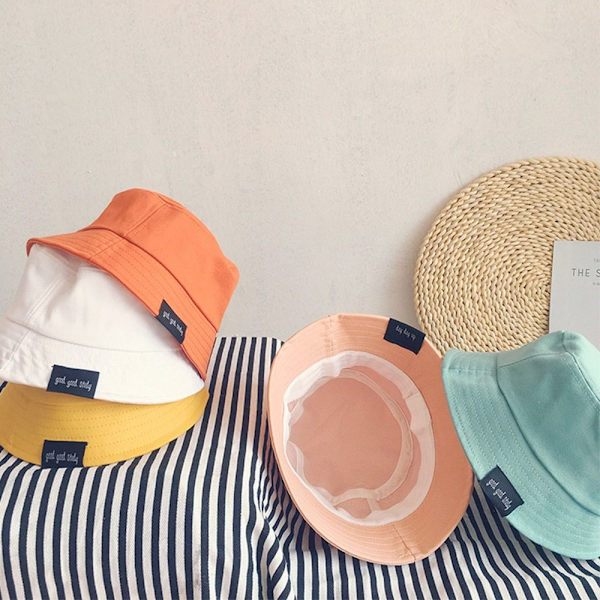 Kids Bucket Hat aurinkolippis CAP Blue