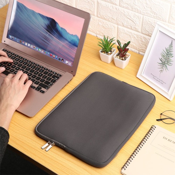 Laptopväska Sleeve Case Cover SVART FÖR 17-17,4 TUM black For 17-17.4 inch