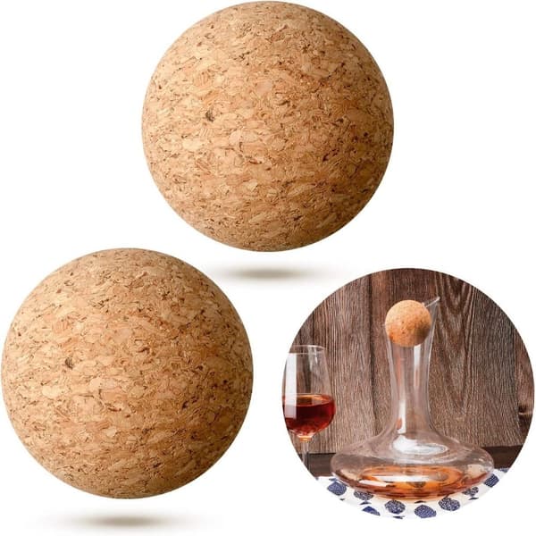 2 st Cork Ball Stopper Träpropp 2 ST 2 ST 2 pcs