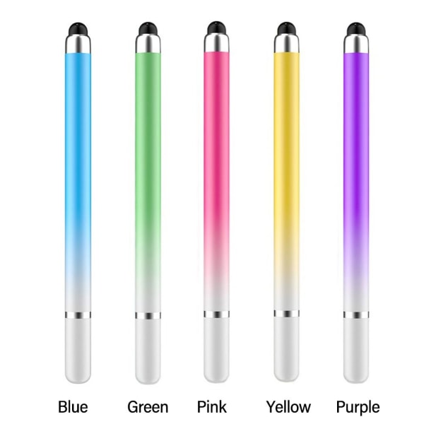 5 STK Stylus Pen Skjerm Touch Pen GUL Yellow