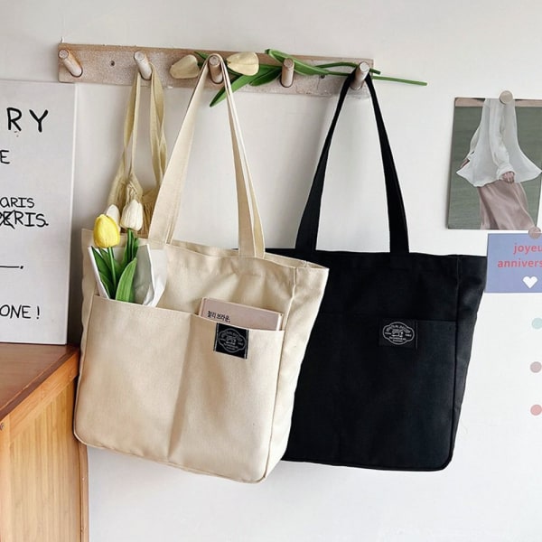 Tote Bag Håndveske BEIGE Beige