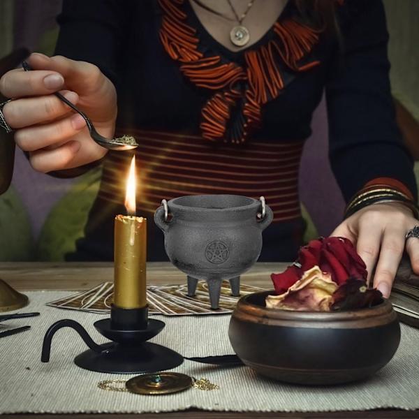 Sacrificial Witch Pot Wizard's Magic Pot TRE FAS MÅNAD Three phase month