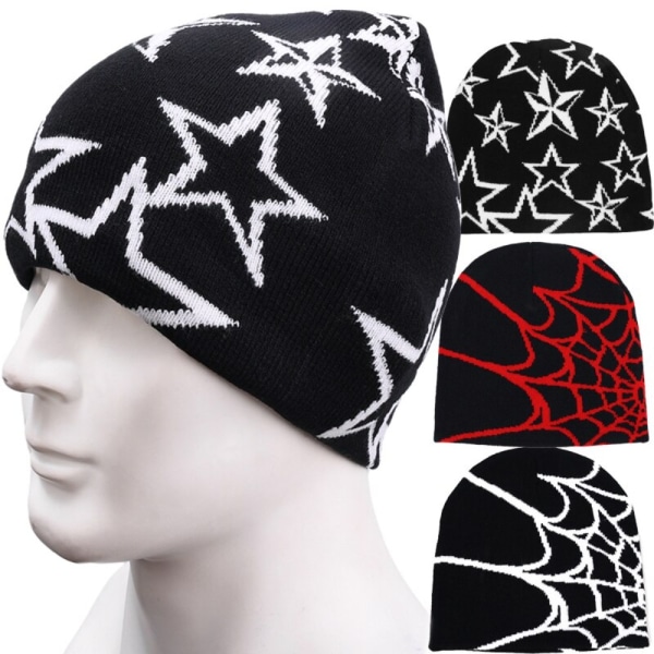 Pentagram Knit Hat Beanie 2 2 2