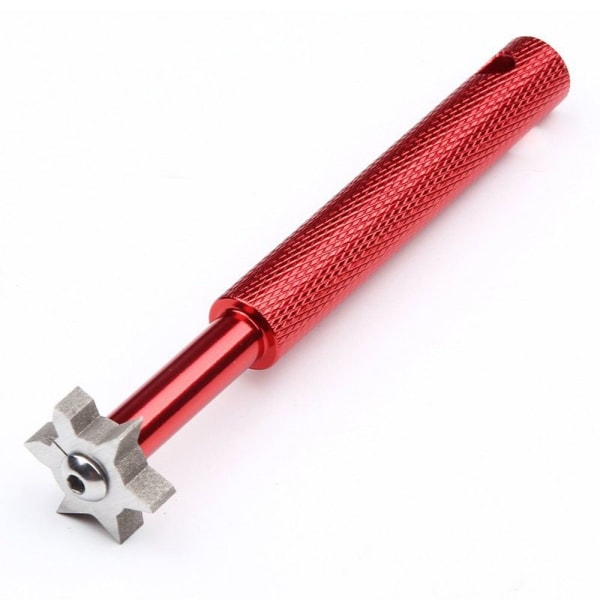 Golf Wedge Sharpener Club Cleaner RØD Red