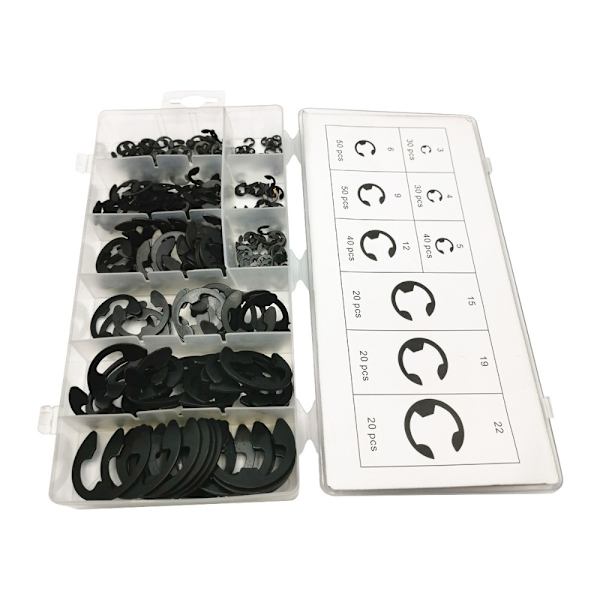 300 ST Hållringar E-Clip Circlip Snap Ring Set