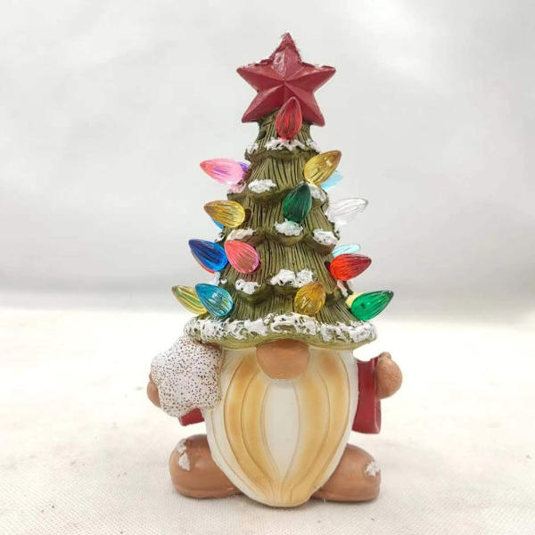 Pygmy Tree Lighted Ornament Santa Claus Glödande Dekoration 2 2 2