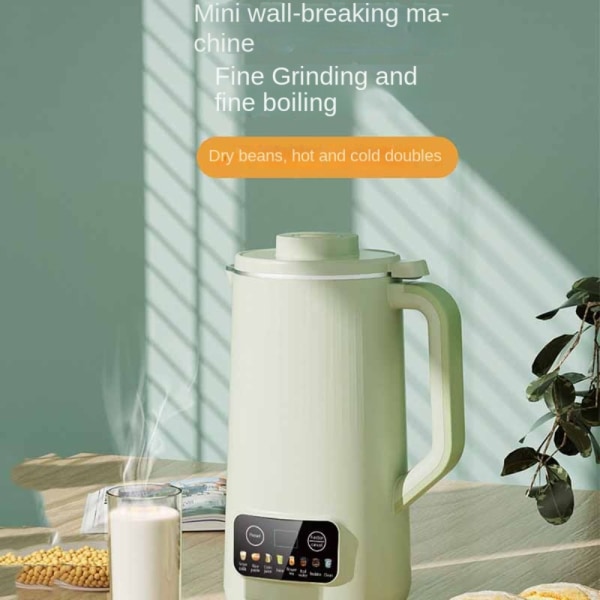 Elektrisk Soybean Milk Maker Food Blender GREEN UK UK green UK-UK