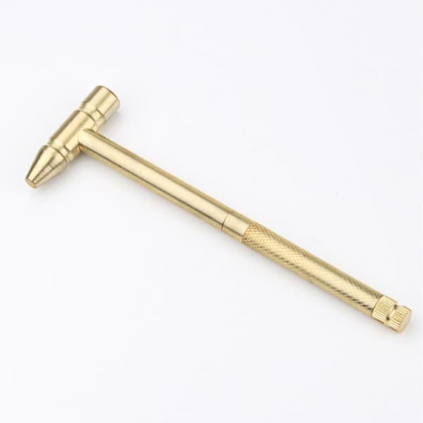 Messinghammer Skrutrekkerbits Rund Hammer