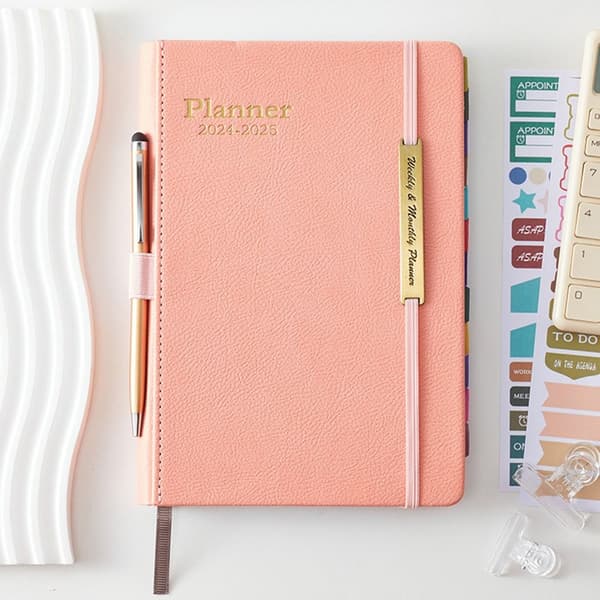 Tidsplan Bok Agendabok LILLA Purple