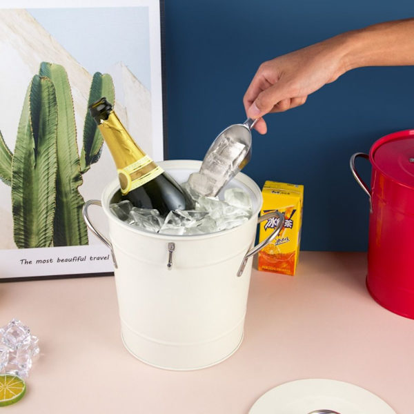 Ice Bucket Champagne Ice Bucket RED red