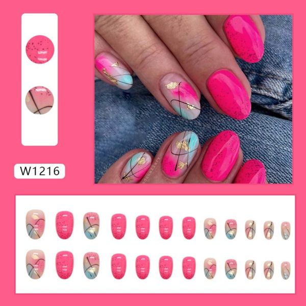 False Nails Fake Nails W1213 W1213 W1213